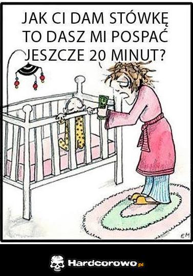 Wstawanie do dziecka nocą - 1