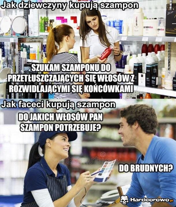Kupowanie szamponu - 1