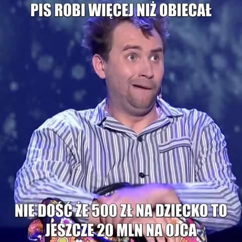 Więcej niż 500+ - 1