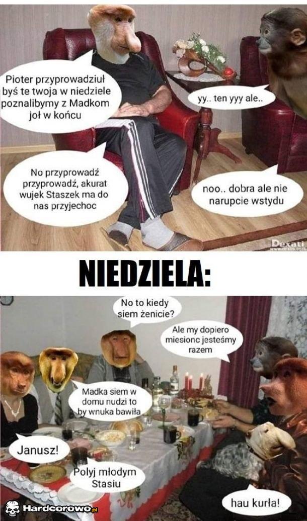 Pioter, przyprowadź tę swoją dziewczynę, chętnie ją poznamy - 1