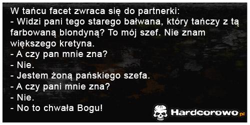 W tańcu facet zwraca się do partnerki - 1