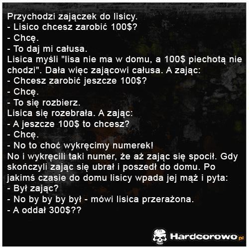 Przychodzi zajączek do lisicy - 1