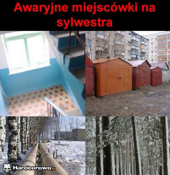 Awaryjne miejscówki - 1