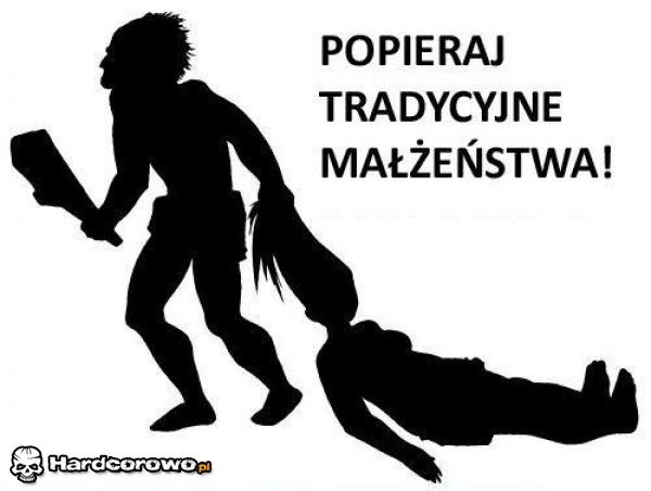 Popieraj tradycję małżeństwa - 1