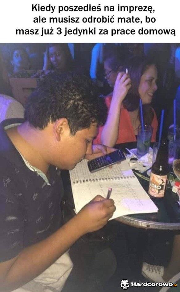 Impreza z matematyką - 1