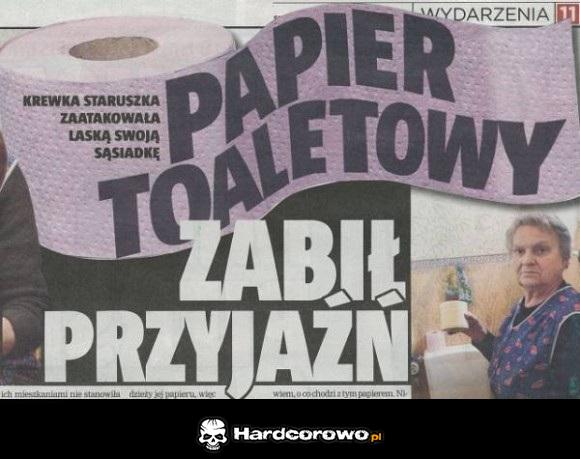 Papier toaletowy - 1