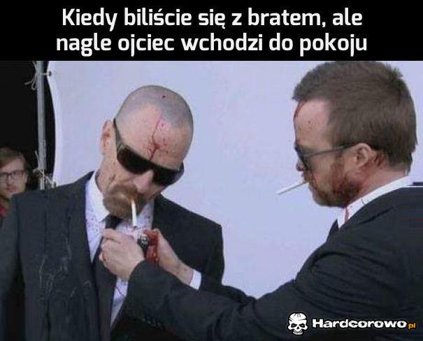 Kiedy biliście się z bratem - 1