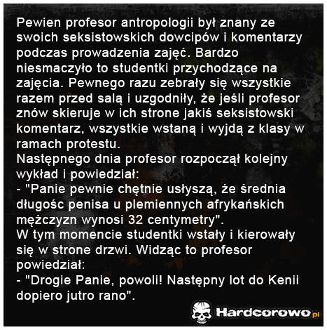 Profesor antropologii - 1