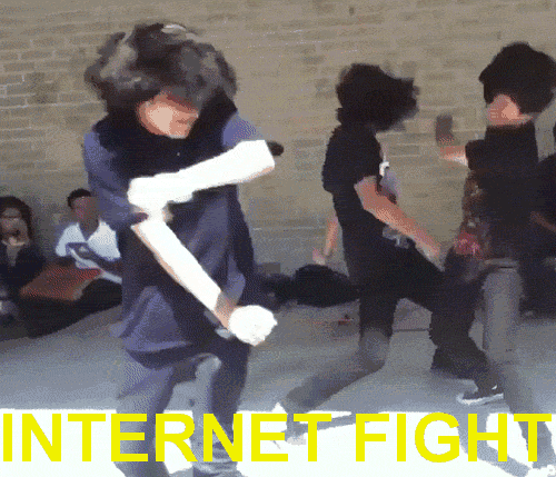 Internet fight - 1