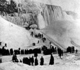 Zamarznięta Niagara - kiedyś to dopiero były hardcorowe zimy!