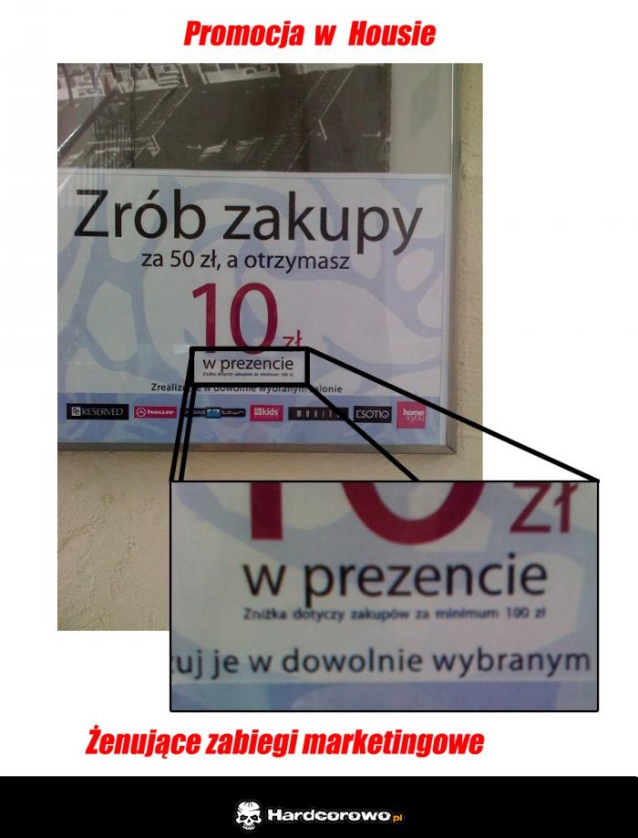 Promocja w Housie - 1
