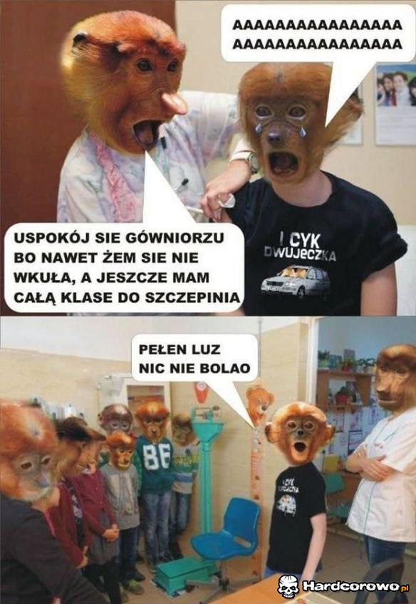 Pioter na szczepieniach - 1