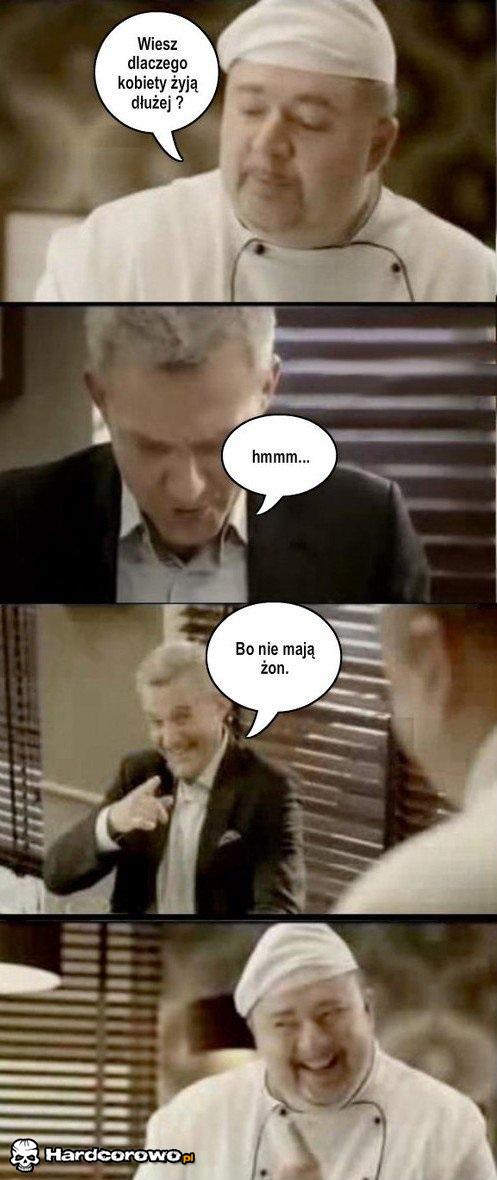 Dlaczego kobiety żyją dłużej? - 1