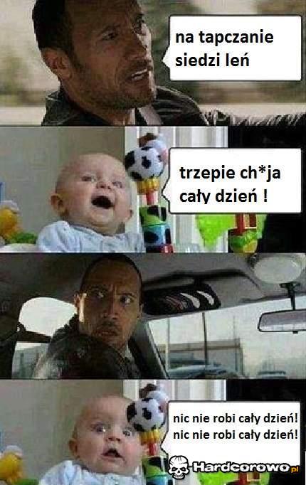 Na tapczanie siedzi leń - 1