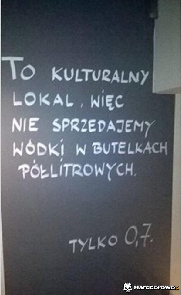 Kulturalny lokal - 1