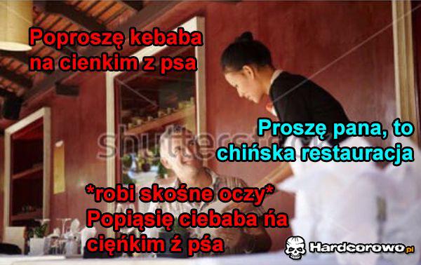 Chińska restauracja - 1