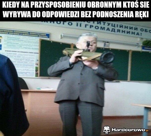Przysposobienie obronne - 1