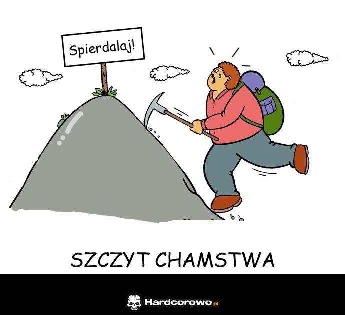 Szczyt chamstwa - 1