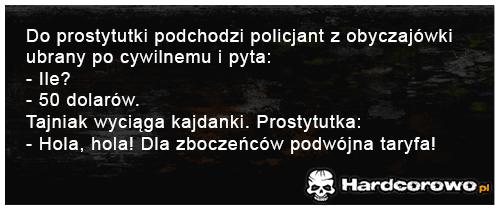 Do prostytutki podchodzi policjant - 1