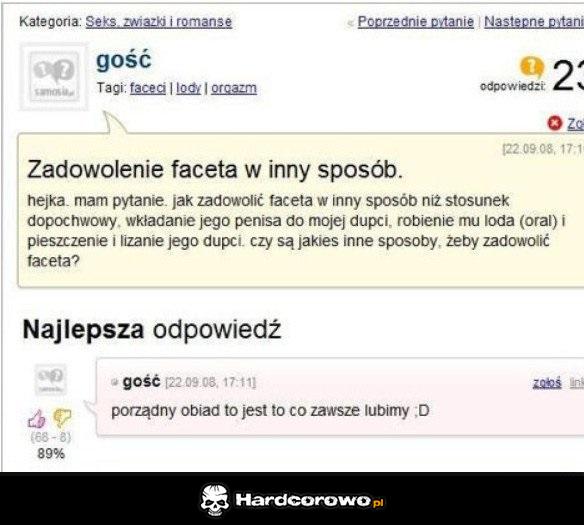 Jak zadowolić faceta - 1