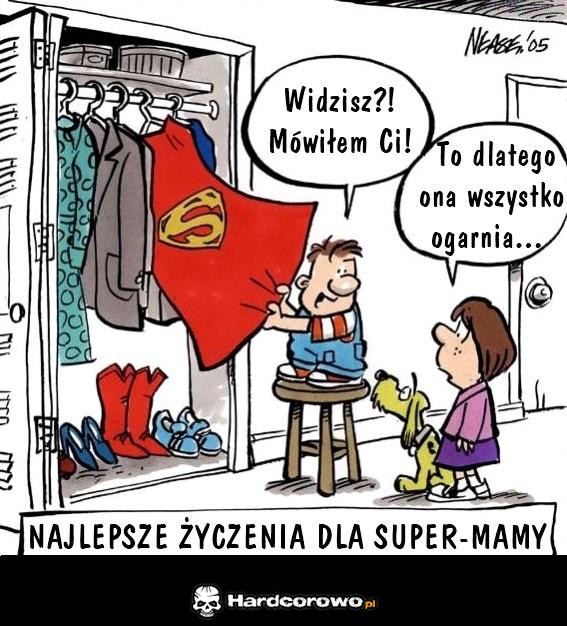 Najlepsze życzenia dla super mamy - 1