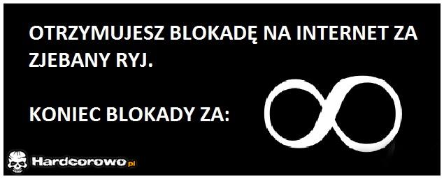 Otrzymujesz blokadę na internet  - 1