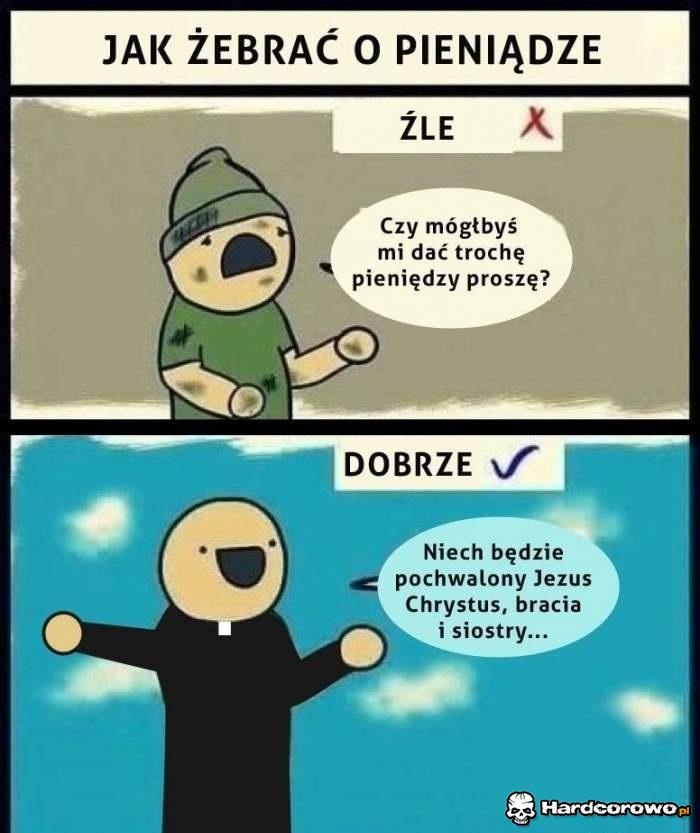 Jak żebrać o pieniądze  - 1