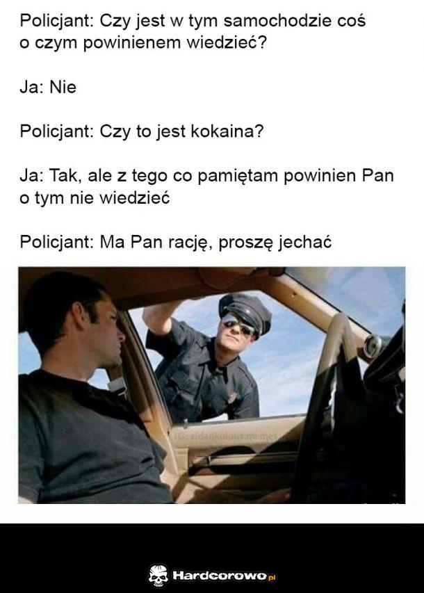 Rozmowa z policjantem - 1