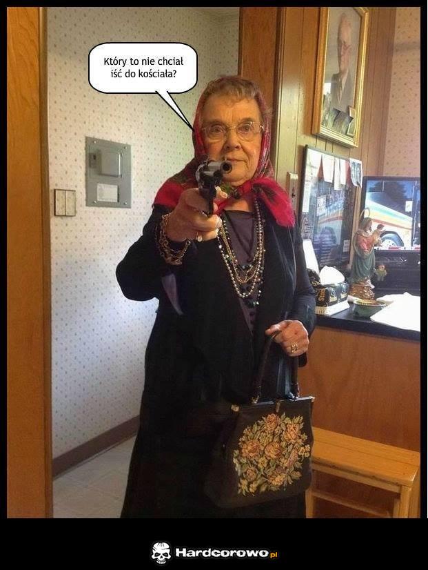 Wkurzona babcia - 1