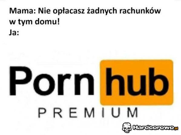 Opłacane rachunki  - 1