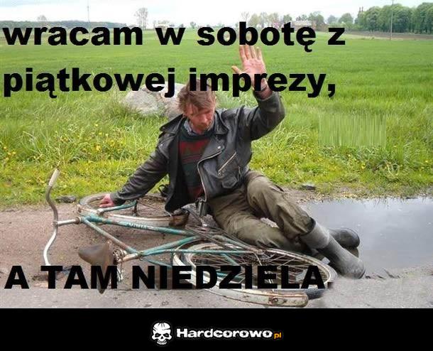 Powrót z imprezy - 1