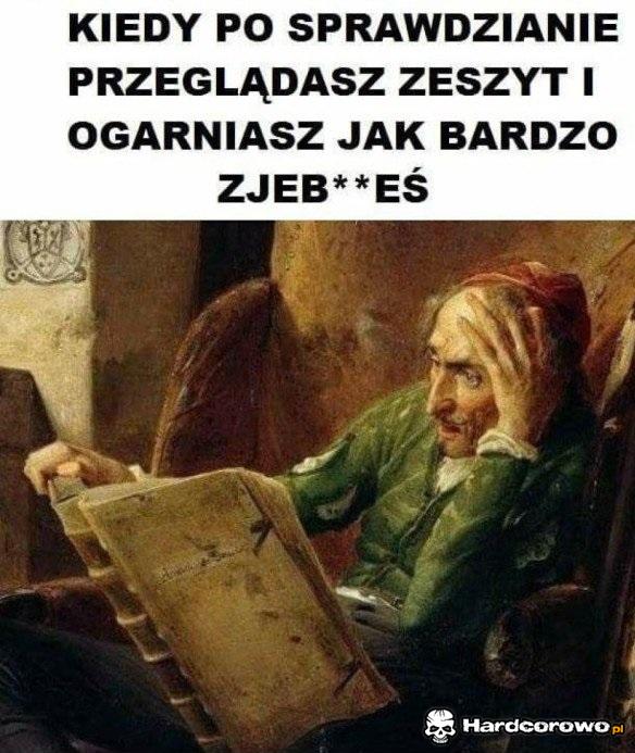 Co ja odwaliłem? - 1