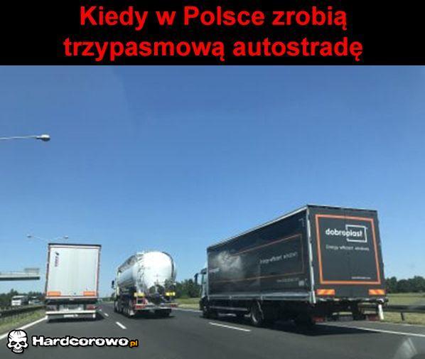 Trzypasmowa autostrada - 1