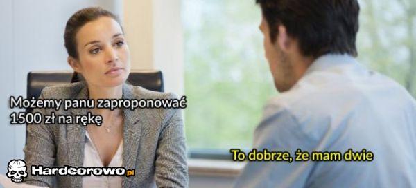 Rozmowa o pracę - 1