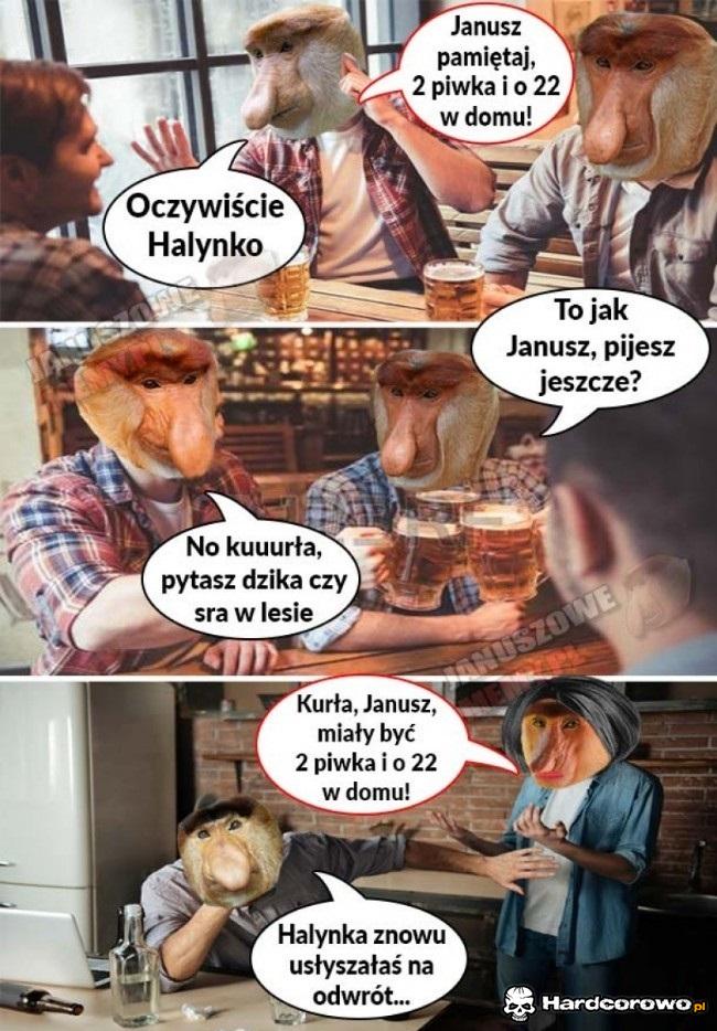 Halyna wkurza się na Janusza - 1