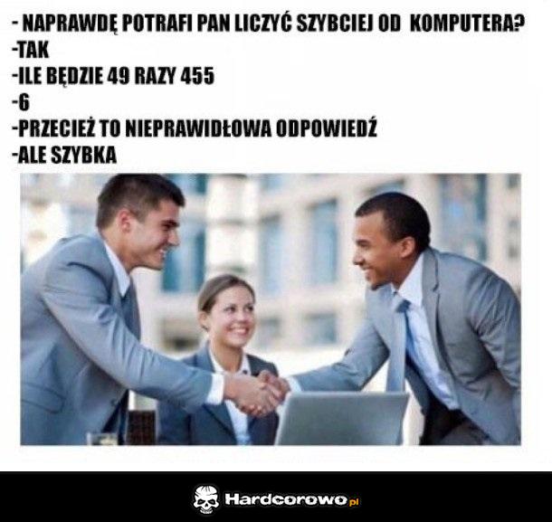 Rozmowa kwalifikacyjna - 1
