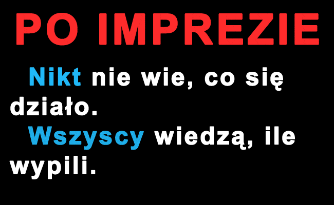 Po imprezie - 1