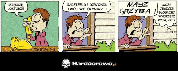 Garfield masz grzyba - 1
