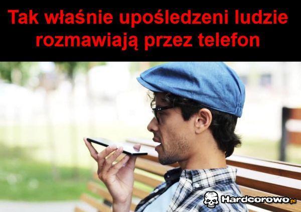 Rozmowa przez telefon - 1