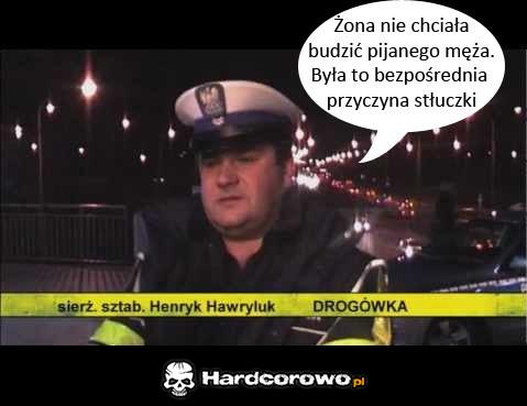 Przyczyna stłuczki  - 1