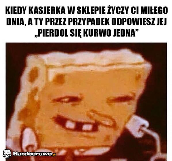 Kasjerka w sklepie - 1