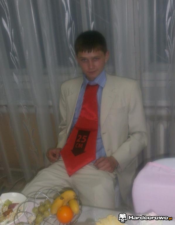 Elegancki krawat  - 1