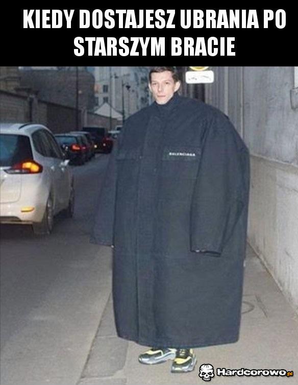 Ubrania po bracie - 1