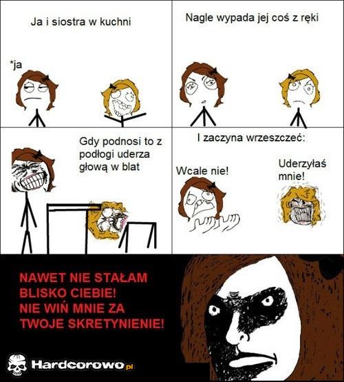 Ja i siostra w kuchni - 1