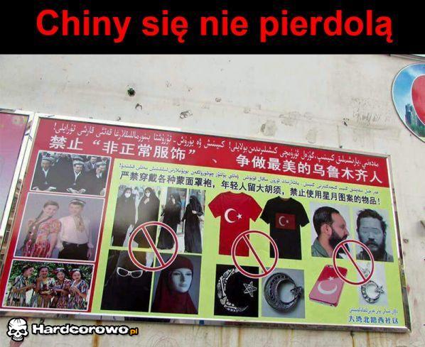 Chiny się nie pierdolą  - 1