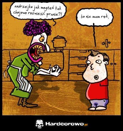 Andrzejek i pranie - 1