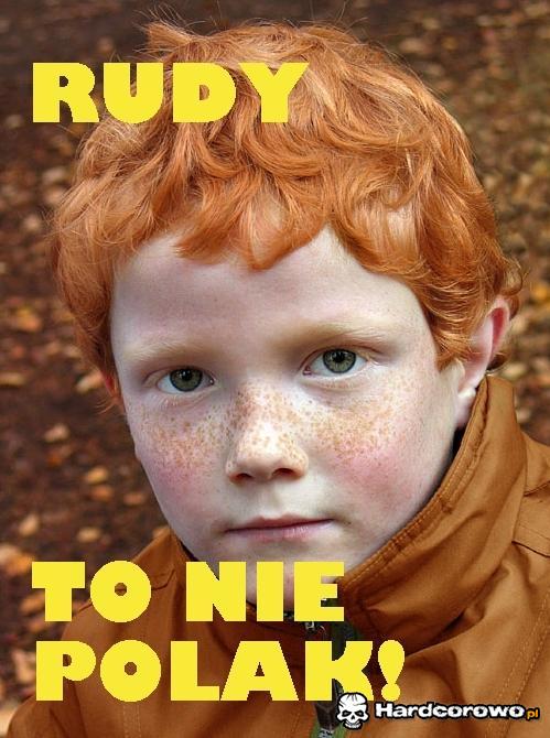Rudy to nie polak - 1