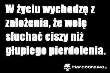 Co zakładam w życiu - 1