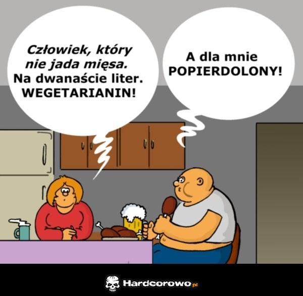 Człowiek który nie jada mięsa - 1