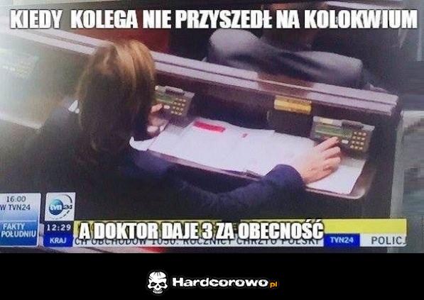 Liczy się obecność - 1